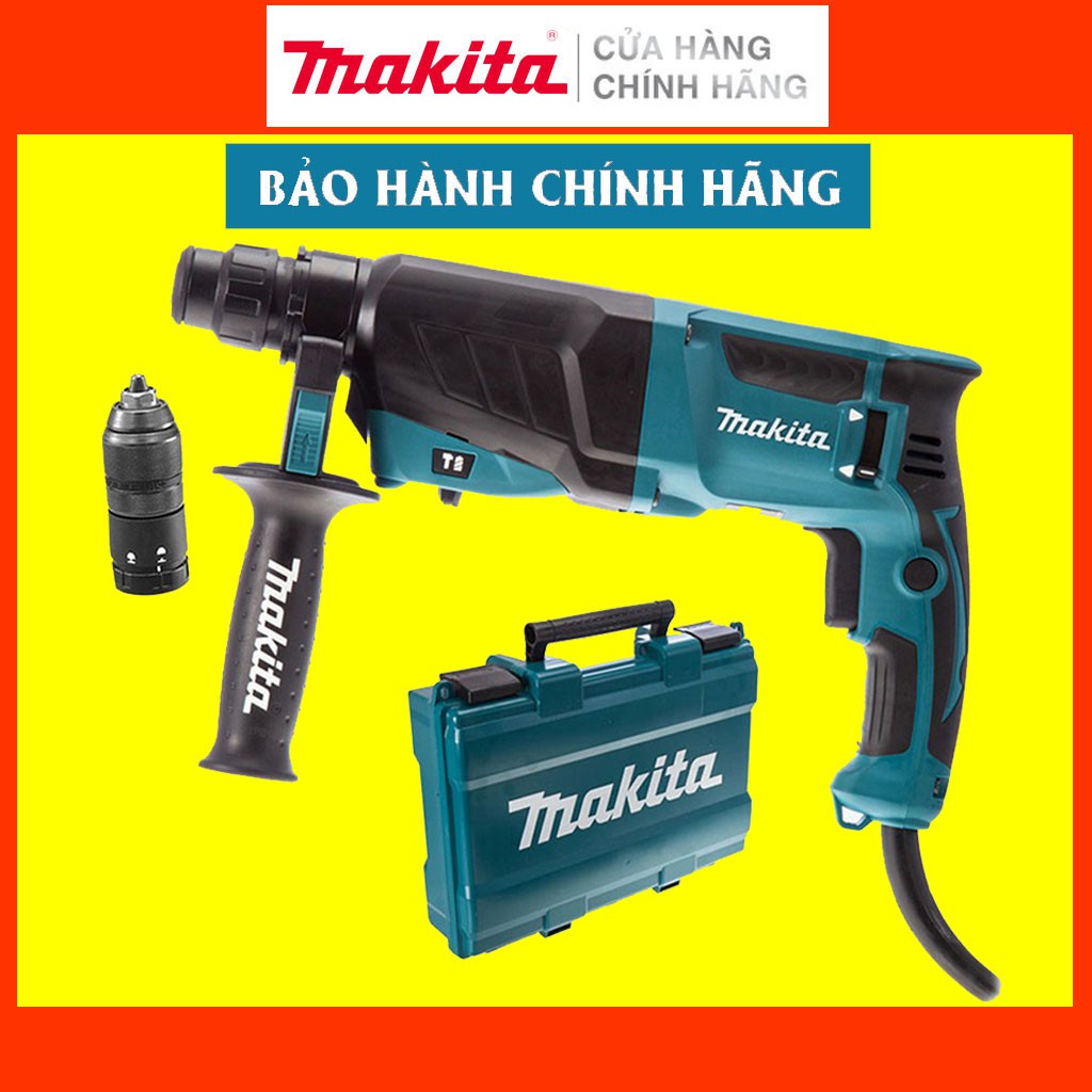 [Chính Hãng] Máy Khoan Búa Makita HR2630T (26MM-800W) Bảo Hành Tại Các TTBH Toàn Quốc