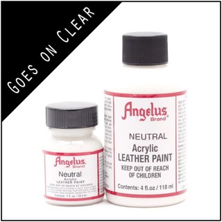 Neutral - Màu Angelus Leather Paint | Màu sơn vẽ cho da, vải - màu custom giầy, túi chuyên dụng