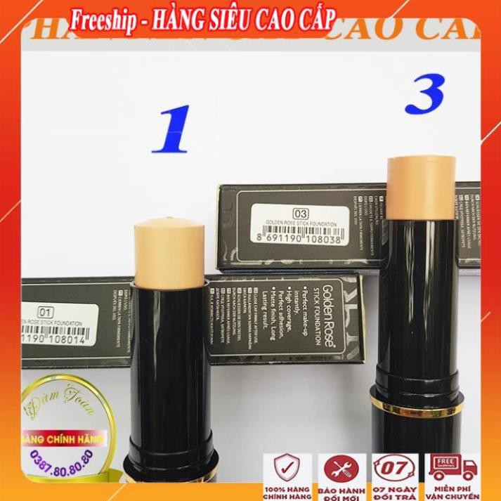 [ FreeShip - MUA 1 TẶNG 1 ] Phấn nền kiềm dầu, siêu mịn đa năng cao cấp/ Phấn nền cây cho da dầu da mụn Golden rose | BigBuy360 - bigbuy360.vn