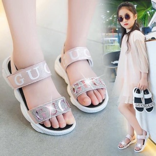 Sandal gucci bé gái .