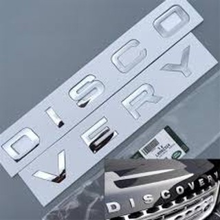 Tem chữ DISCOVERY mạ Crome 3D