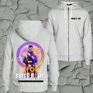 Áo khoác Free Fire - Áo khoác xám Alok