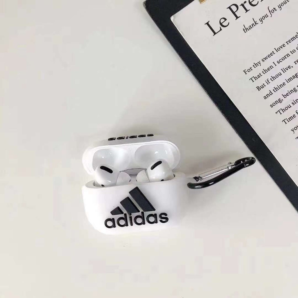 Vỏ ốp case airpod / airpod pro adidas, vỏ bọc bảo vệ hộp tai nghe không dây bluetooth chống va đập