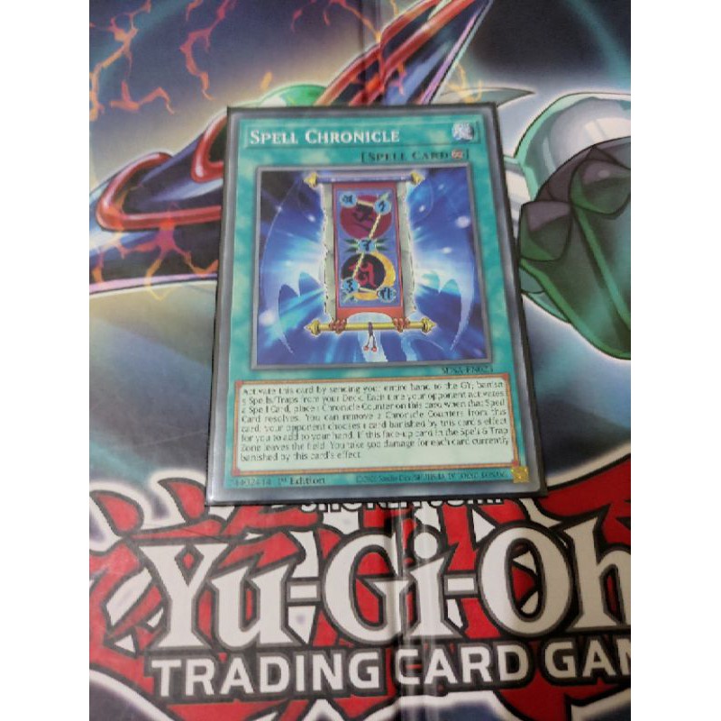 Bài yugioh: Spell chronicle.