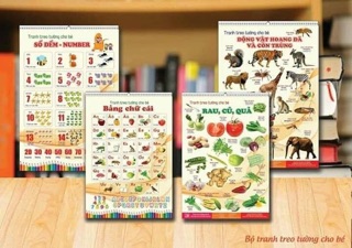 Combo tranh treo tường cho bé