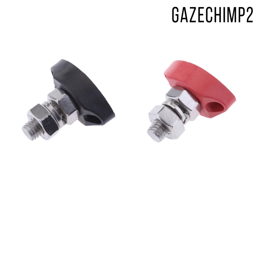 Khối Nối Dây Điện Cách Nhiệt Bằng Thép Không Gỉ Gazechimp2 6mm Đen