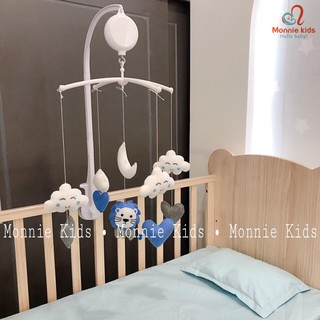Đồ Chơi Treo Cũi 𝗵𝗮𝗻𝗱𝗺𝗮𝗱𝗲 MonMon Có Phát Nhạc