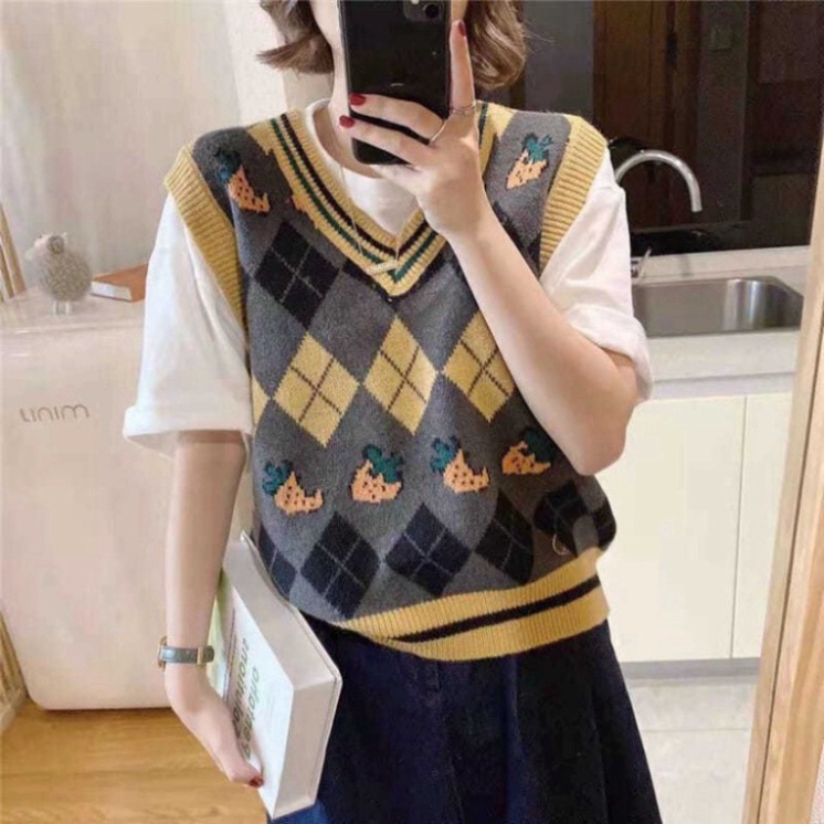 Gile Len Nam Nữ FreeSize, Áo Len Gile GUMAX Cặp Đôi Unisex, Phong Cách Ulzzang Hàn Quốc | BigBuy360 - bigbuy360.vn