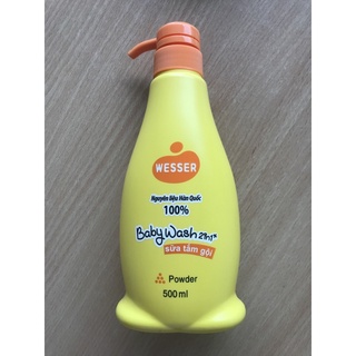 Sữa tắm gội wesser 500ml