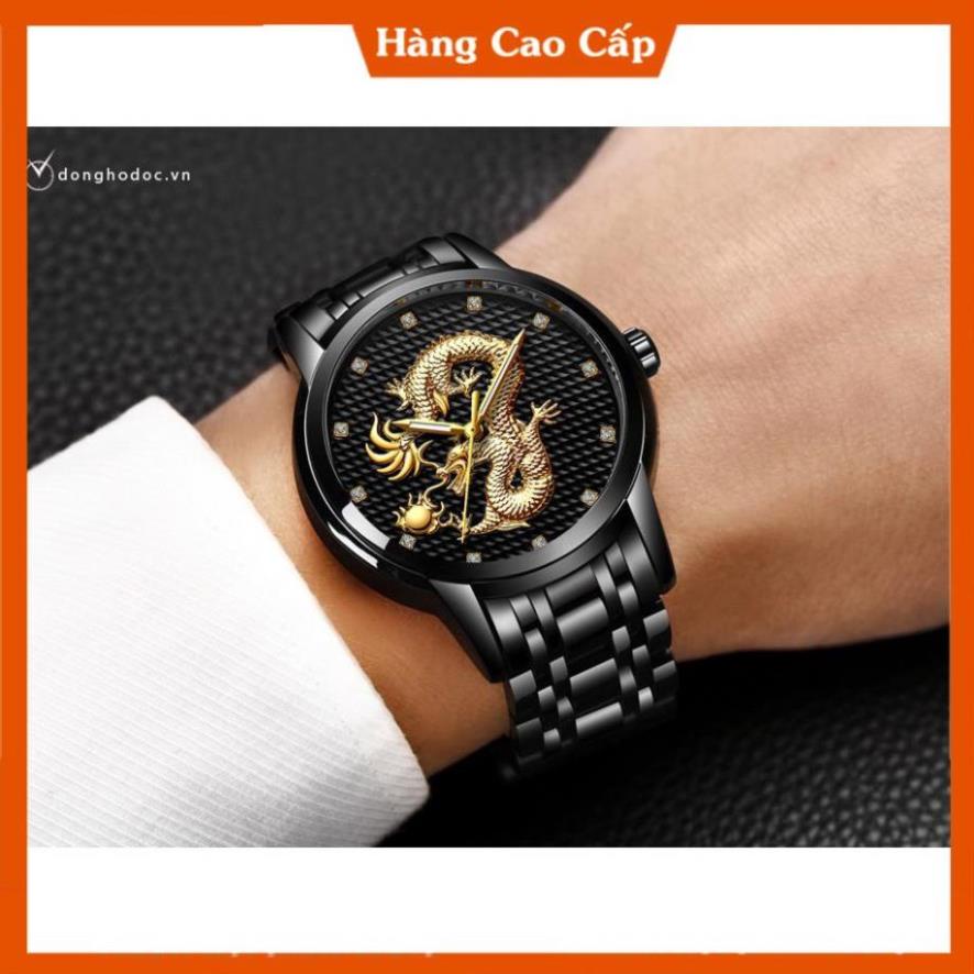 Đồng Hồ Nam ROMA DRAGON - Rồng 3D Nghệ thuật – Dây thép đúc đặt cao cấp | BigBuy360 - bigbuy360.vn