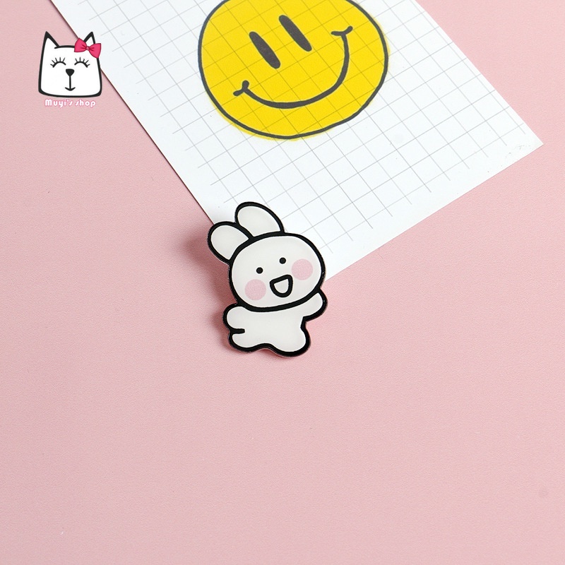 Ghim cài trang trí thiết kế hoạt hình xinh xắn dễ thương