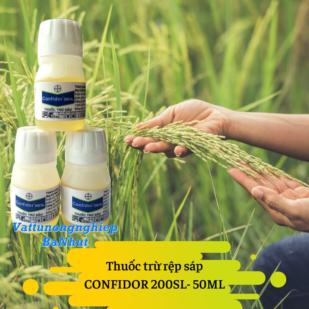 Thuốc Trừ Rầy Rệp Sáp CONFIDOR 200SL – 50ml – Chính Hãng