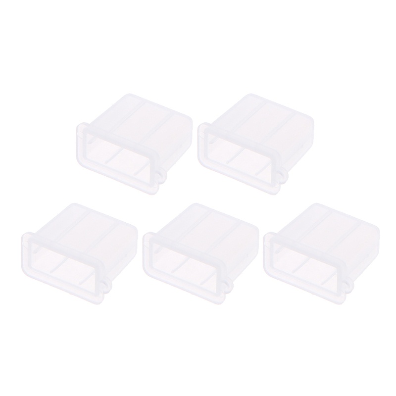Set 5 Vỏ Bọc Nút Bịt Cổng Usb Type A Chống Bụi Tiện Dụng Cho Cắm Trại