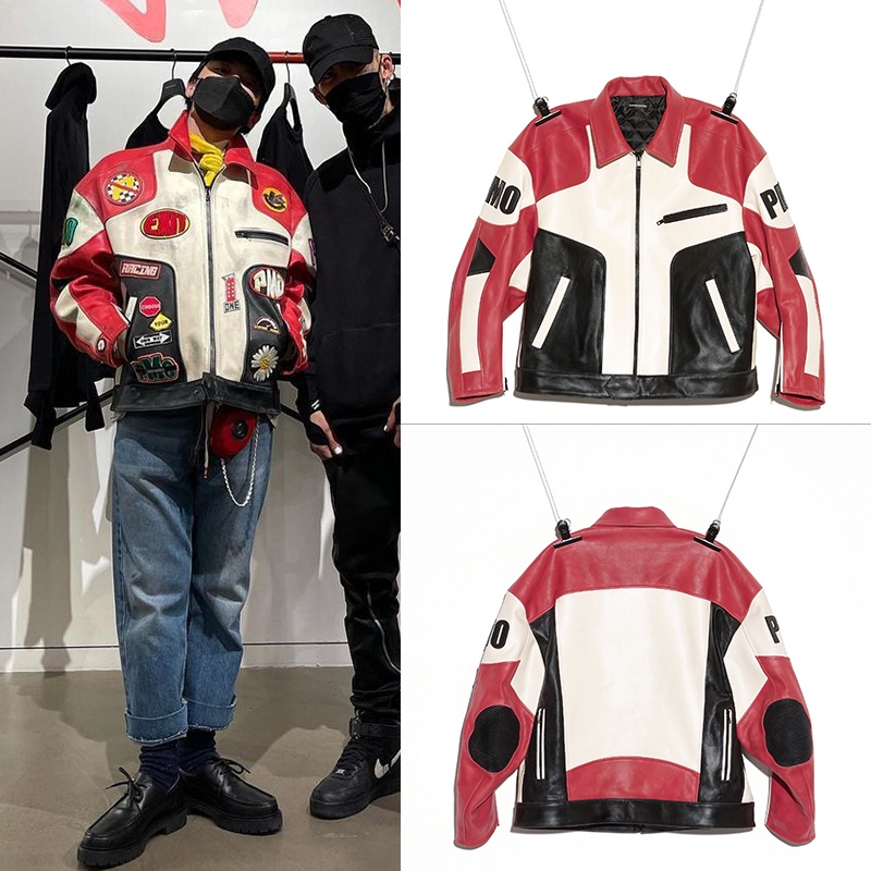 ÁO KHOÁC DA NAM PMO PHONG CÁCH MOTOCYCLE