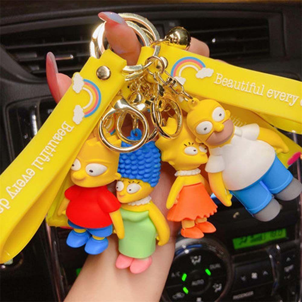 Móc Khóa Hình Nhân Vật Hoạt Hình Simpsons Homer J. Móc Khóa Hình Nhân Vật Simpson Đáng Yêu