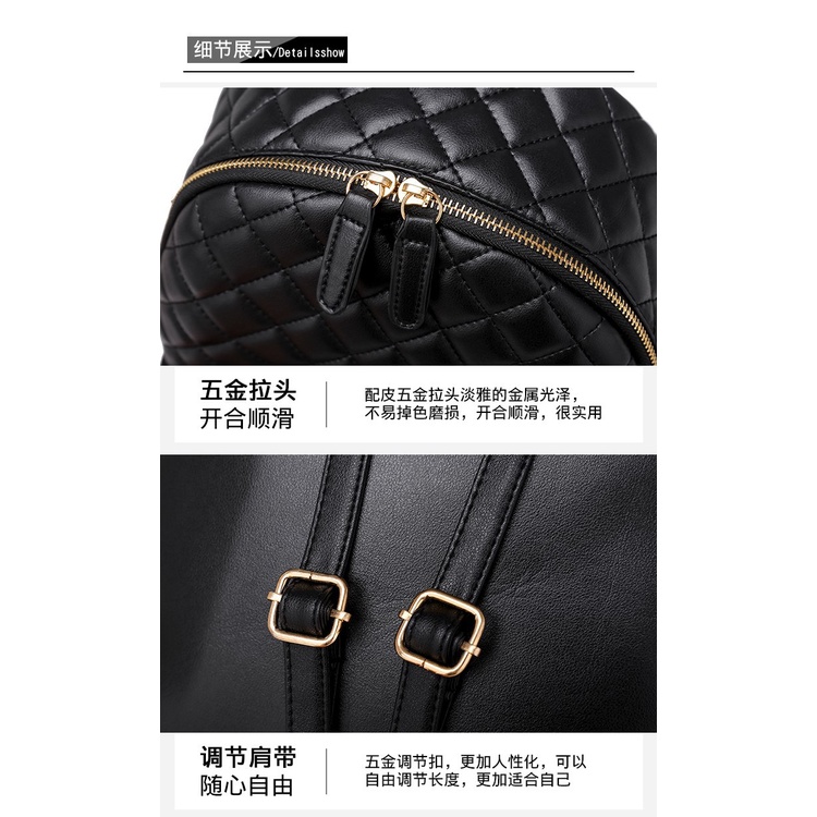 Balo nữ mini trần trám mắt mèo xinh xắn trendy Hàn Quốc TTM21