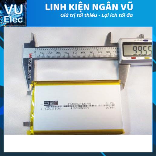 Pin Lithium 7565121 10000mAh-Pin chế sạc dự phòng-Pin dung lượng cao