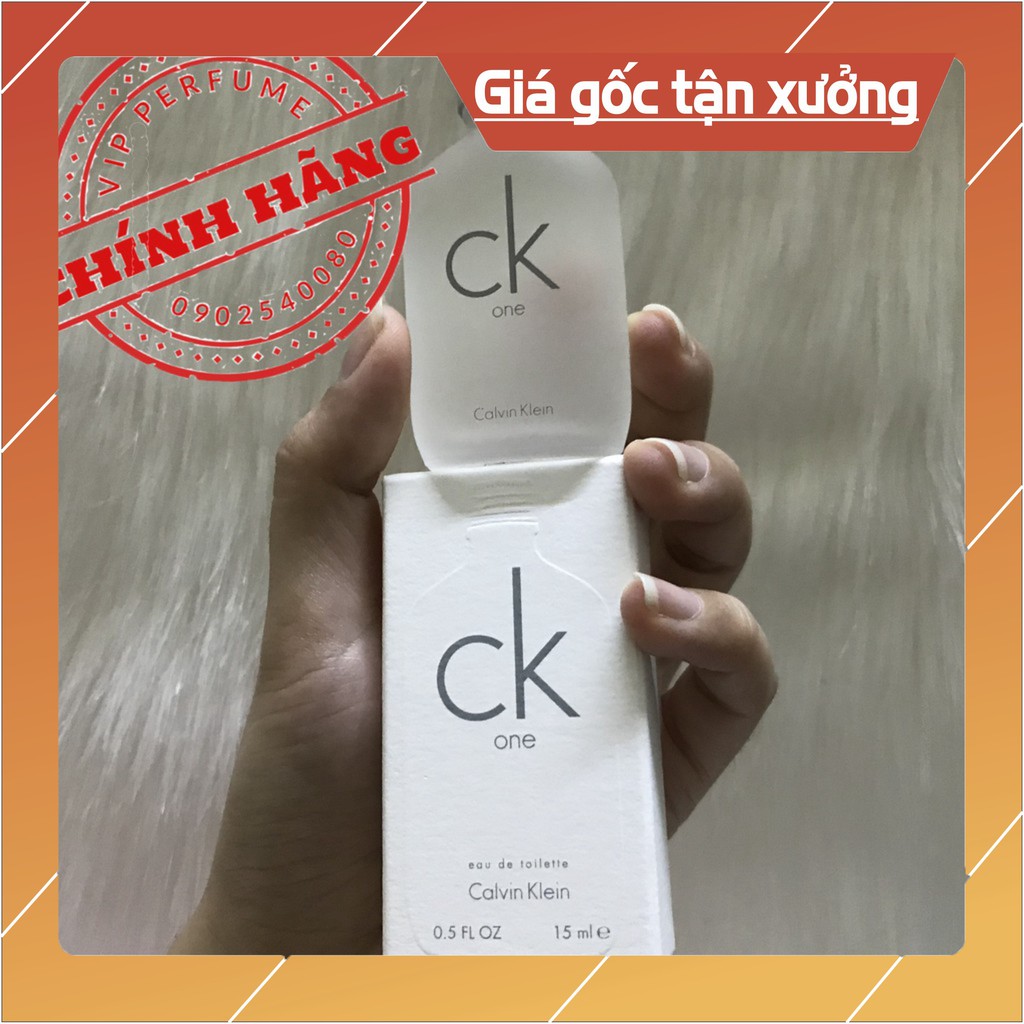 [FreeShip - deal sock] Nước hoa mini unisex Calvin Klein CK One EDT 100ml | Thế Giới Skin Care