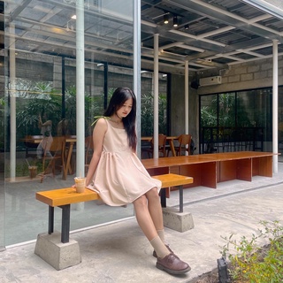 Váy hai dây Babydoll be - Beige babydoll