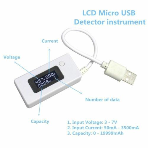 USB tester / thiết bị kiểm tra test dung lượng điện áp dòng xả KCX-071