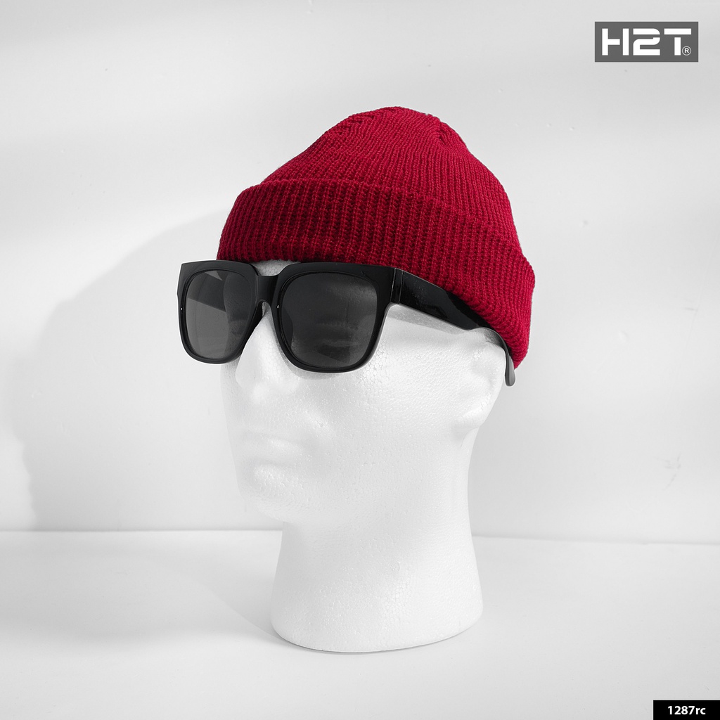 Mũ Len Beanie Trơn Thời Trang Unisex Nam Nữ Ulzzang Streetwear, Len Dày Dặn Giữ Ấm Mùa Đông H2T 1287