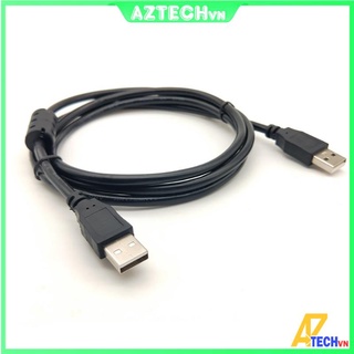 Cáp usb 2 đầu đực male - male | dây usb 2.0 am-am 1.5 mét loại tốt