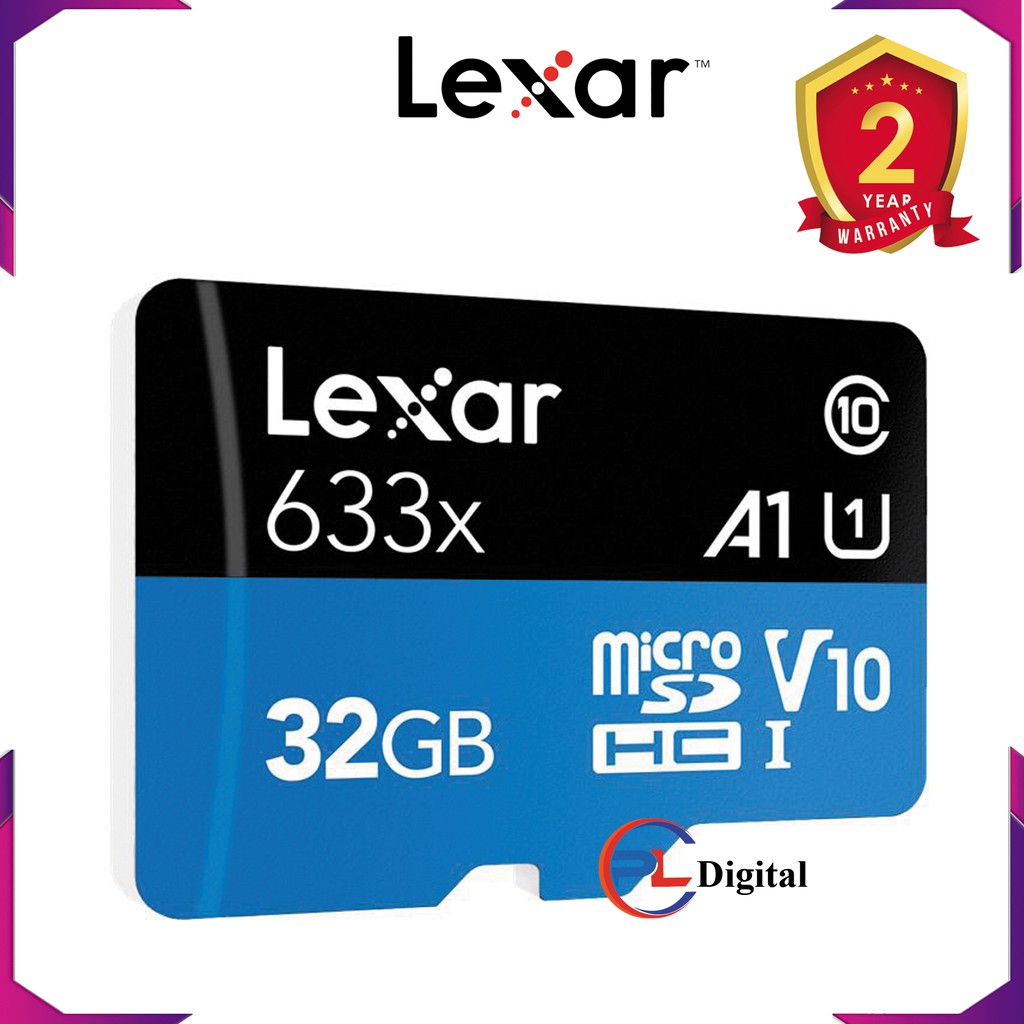 Thẻ Nhớ Lexar 32GB Micro SDHC 633X 95MB/s - Hàng Chính Hãng