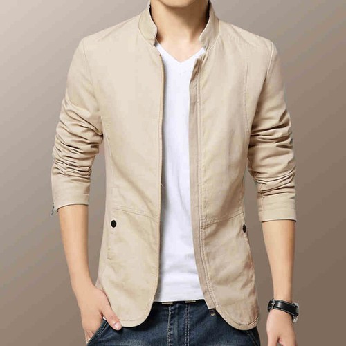 Áo kaki giả vest dây kéo 2 lớp cao cấp AKK16-02 HÀNG VN CHẤT LƯỢNG CAO | BigBuy360 - bigbuy360.vn