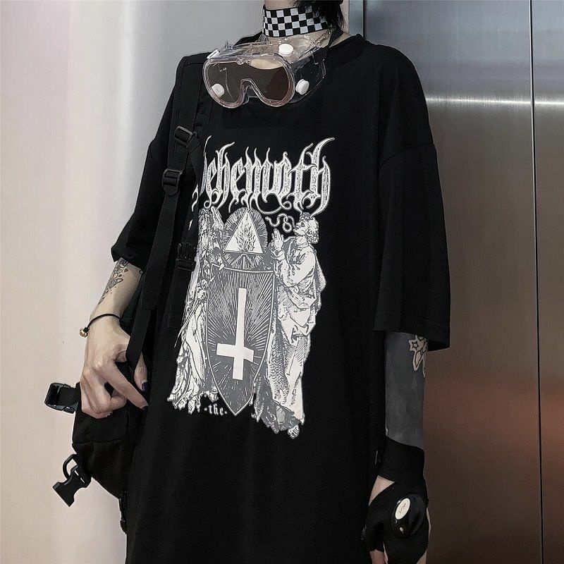 Áo Thun Tay Lỡ Form Rộng Unisex Nam Nữ Ulzzang Cực Chất