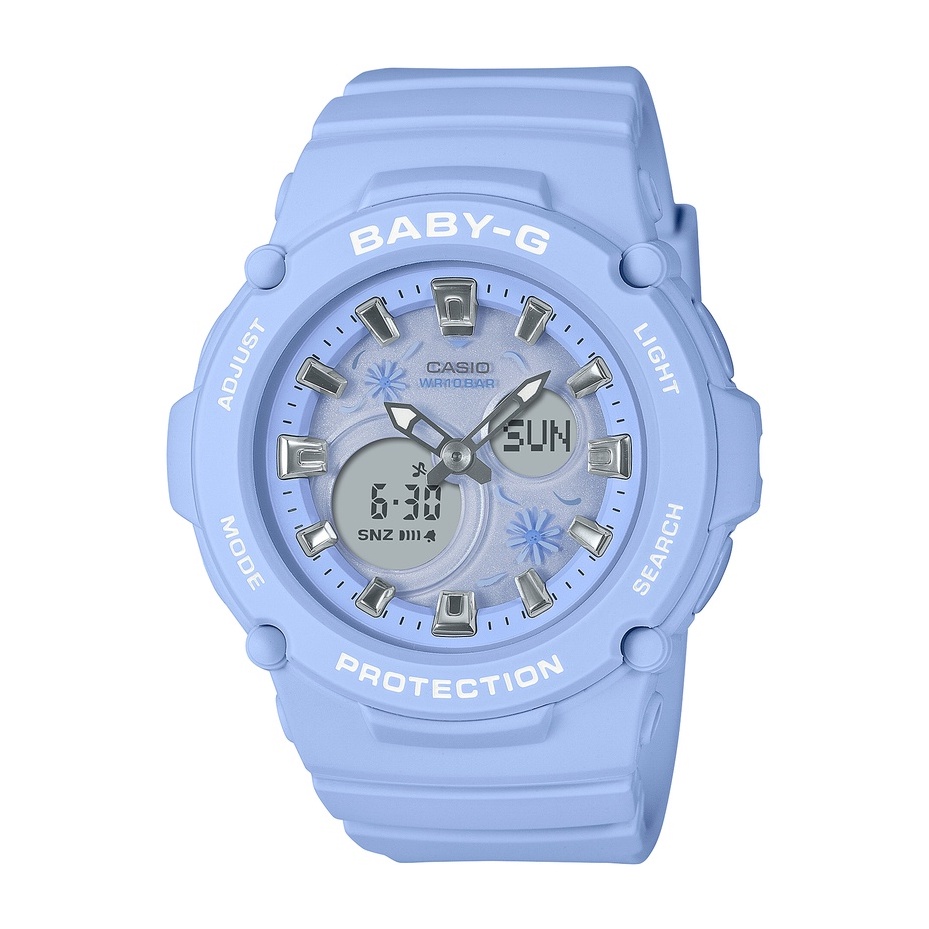 Đồng hồ nữ Casio Baby-G BGA-270FL-2A chống va đập, chống nước 100m, hàng chính hãng