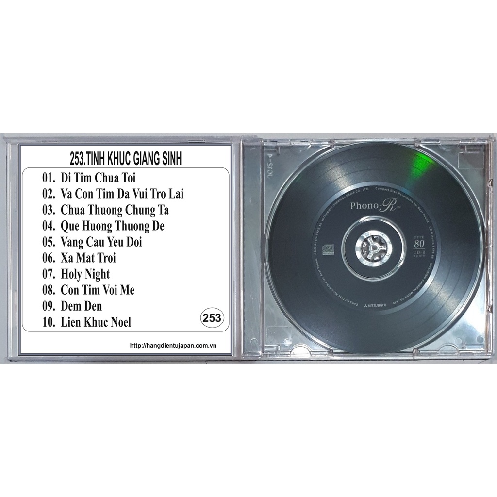 Bộ 3 CD nhạc Noel hải ngoại ( 253 - 255 )