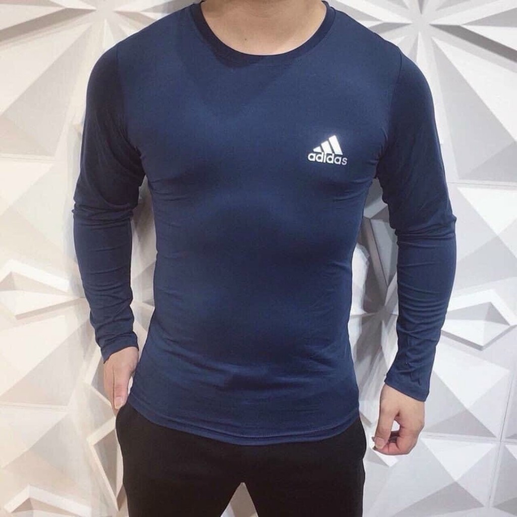 Áo thun nam dài tay, áo giữ nhiệt nam co dãn 4 chiều siêu đẹp | BigBuy360 - bigbuy360.vn