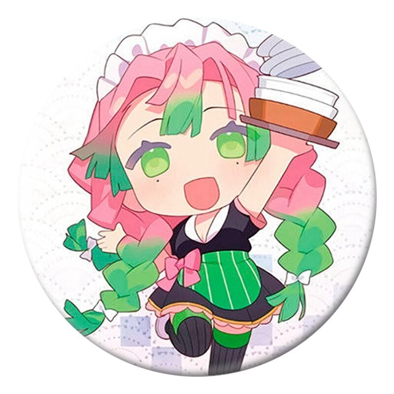 Huy hiệu anime Kimetsu No Yaiba(Mẫu chibi dễ thương)