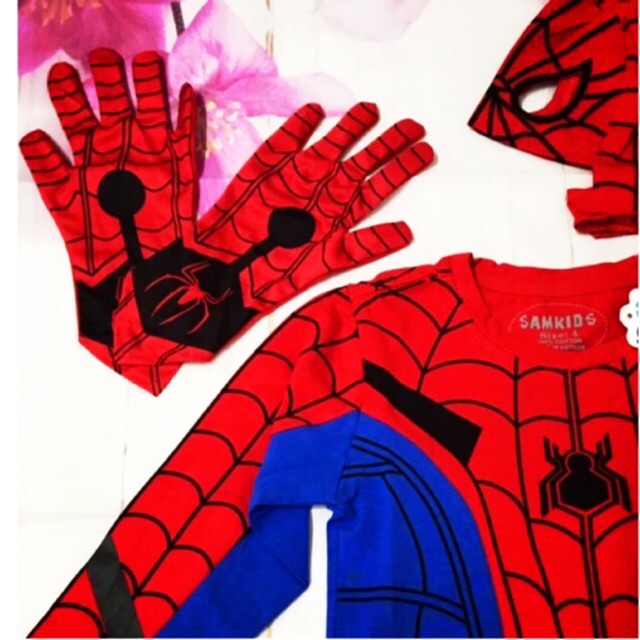 Bao tay người nhện Spider-Man 🕷 🕷 🕷 cho bé hóa trang-Samkids