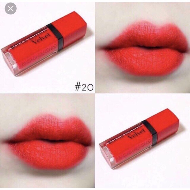 Son lì bền màu Velvet chính hãng