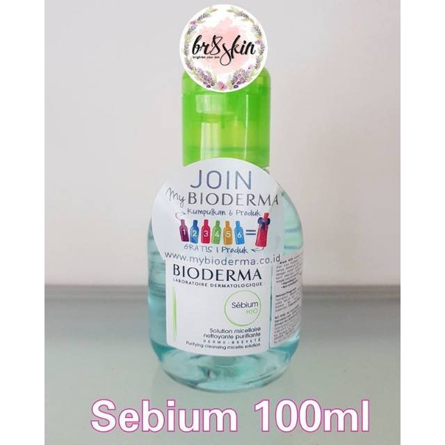 Bioderma (hàng Mới Về) Nước Tẩy Trang Sebium H2o Micellar 100ml