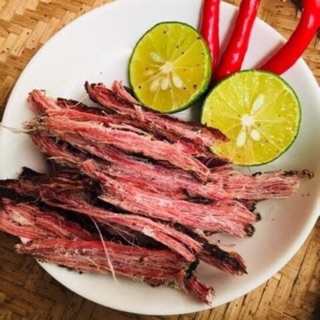 Thịt gác bếp Tây Bắc (TẶNG CHẨM CHÉO) thịt trâu, lợn gác bếp chuẩn vị.Thịt trâu lợn sấy khô gác bếp TẶNG CHẨM CHÉO