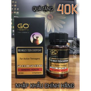 (QUÀ TẶNG 40K) VIÊN UỐNG CHO TUỔI TEEN GO MULTI TEEN EVERYDAY