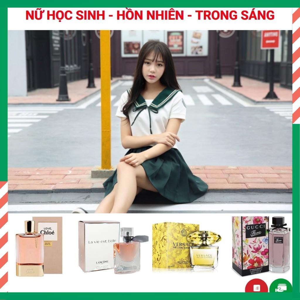 Nước Hoa Bỏ Túi Cho Nữ [Combo 4 Tiết Kiệm] Nước Hoa Nữ Mini 20ml Phong Cách Học Sinh - Hồn Nhiên - Thuần Khiết