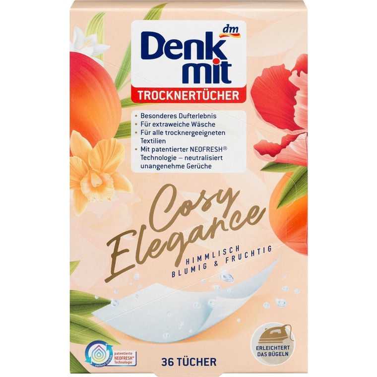 Giấy thơm quần áo DENKMIT Cosy Elegance 36 tờ