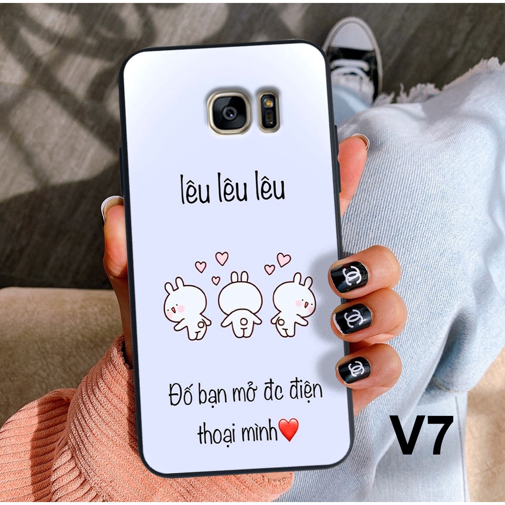 ỐP LƯNG ĐIỆN THOẠI SAMSUNG GALAXY S6/S6 EDGE/S7/S7 EDGE ỐP LƯNG IN HÌNH SIÊU KUTE VÀ DỄ THƯƠNG GLSHOP