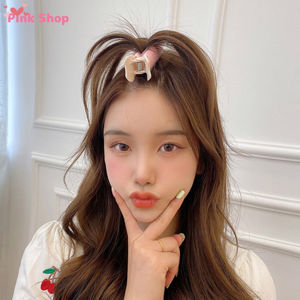 Kẹp phồng chân tóc Pinkshop không cần dùng nhiệt không hại tóc và da đầu