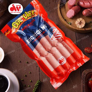 Xúc Xích Mỹ - Đức Việt, Gói 10 Cây / 500g. Date mới nhất.