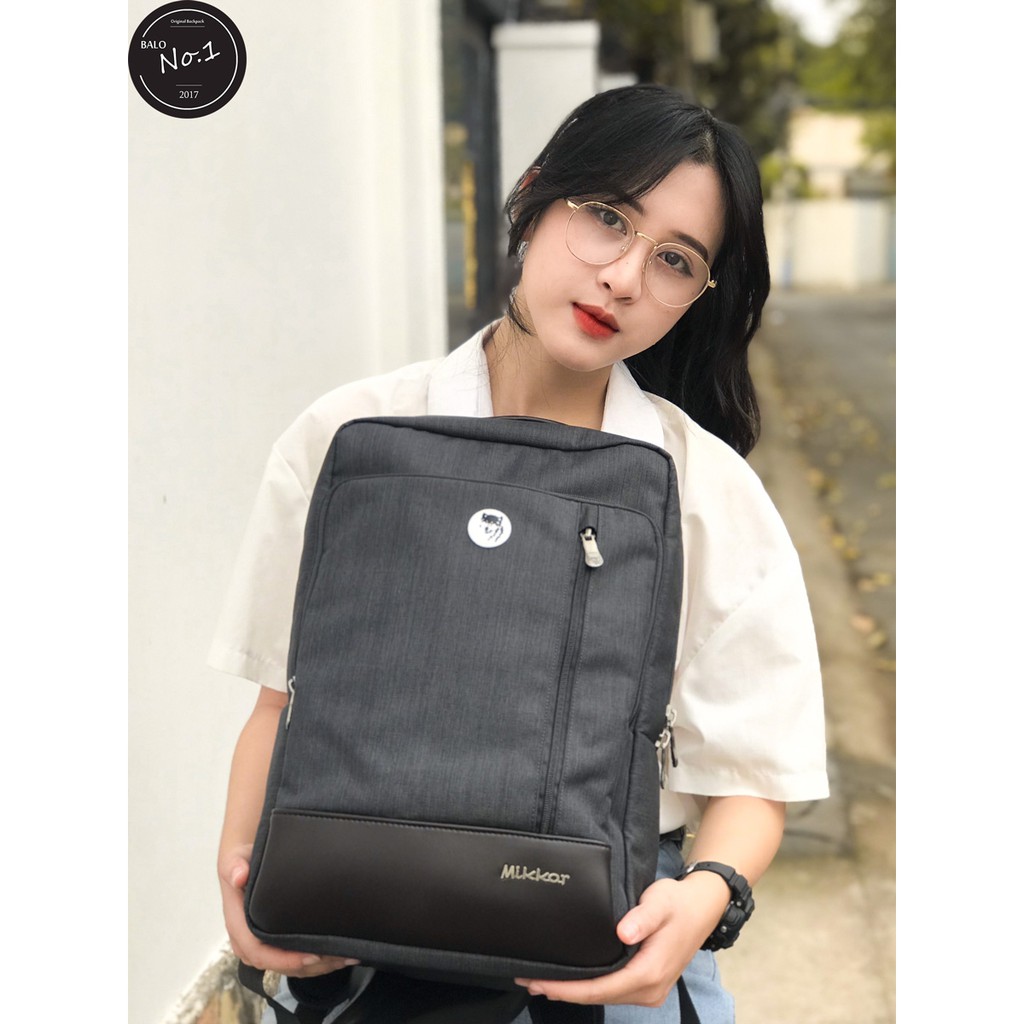 Balo Laptop Cao Cấp Mikkor The Ralph Backpack – Graphite