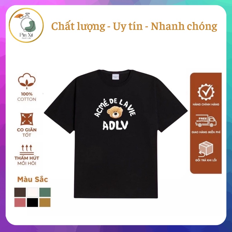 Áo thun GẤU form rộng freesize dưới 75kg 3158 UNISEX - PINXIT PARFUM