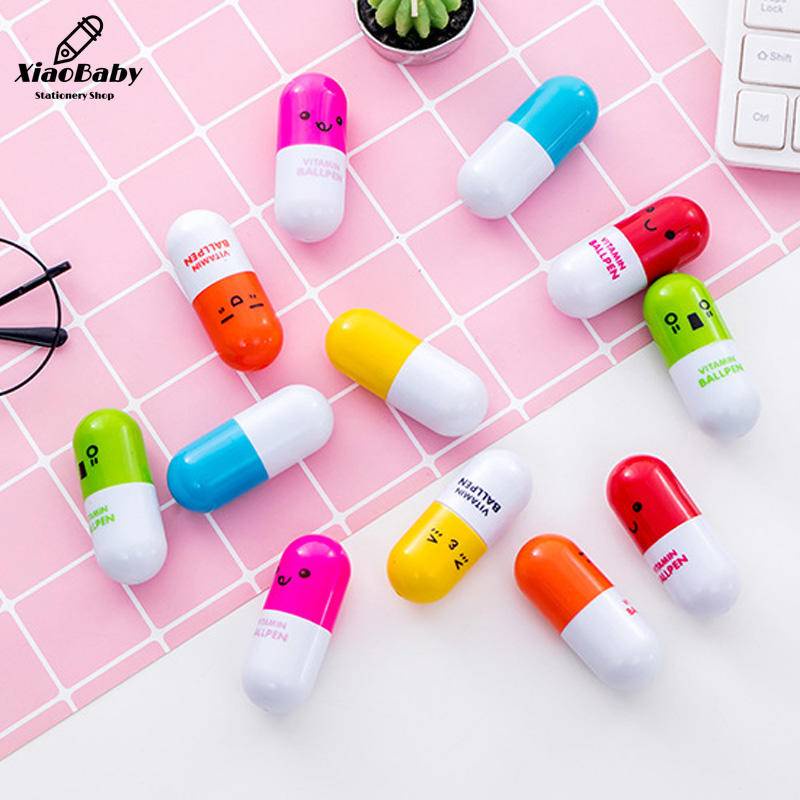 1 Cây Bút Bi Hình Viên Thuốc Mini