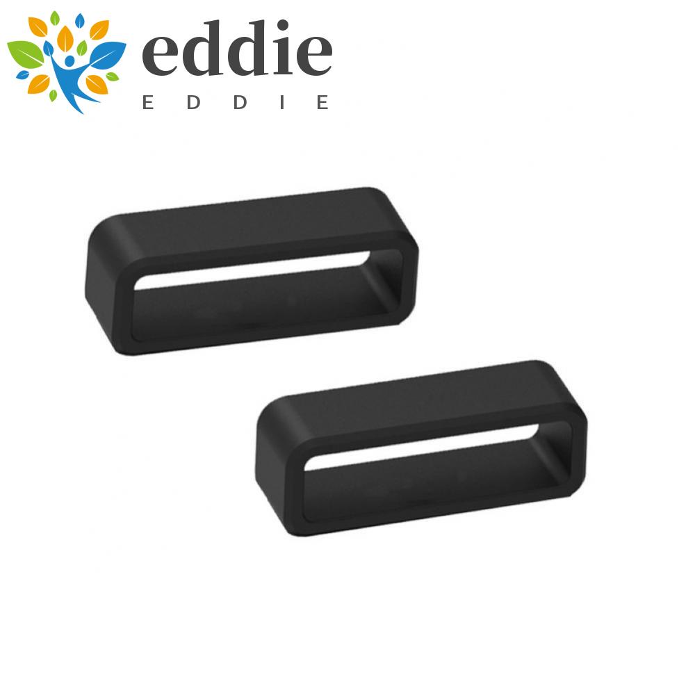 Dây Đeo Thay Thế Bằng Silicon Màu Đen Có Khóa Gài Cho Đồng Hồ Thể Thao