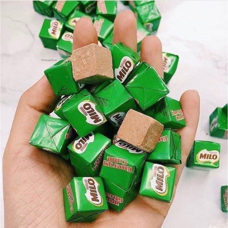 MILO CUBE THÁI LAN TÁCH LẺ - TÚI 100viên 🇹🇭