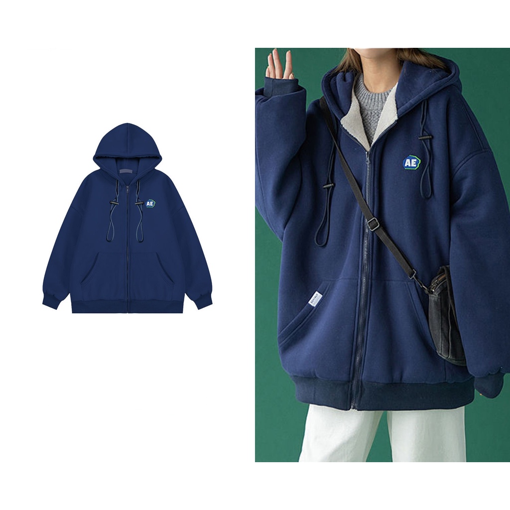 Áo Khoác Dáng Rộng Thiết Kế Mới 2021 Thời Trang Mùa Xuân Theo Phong Cách Hàn Quốc Cho Cả Nam Và Nữ