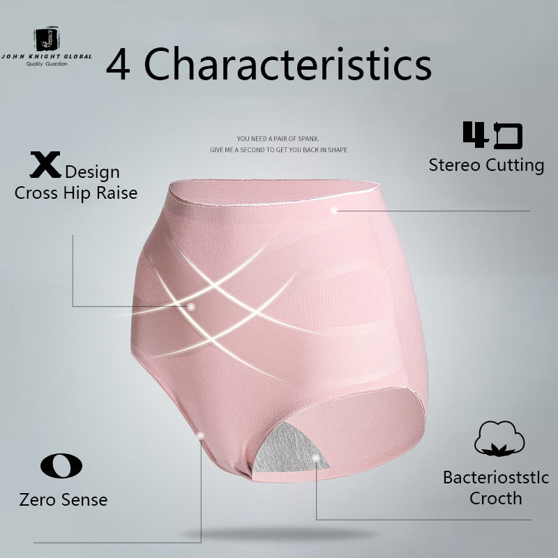 JKG Quần Lót Cotton Lưng Cao Định Hình Bụng Cho Phụ Nữ Sau Sinh | BigBuy360 - bigbuy360.vn